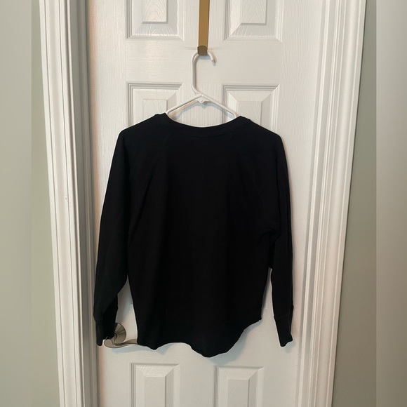 GAP Black Long Sleeve Sweatshirt - raw hem - Picture 2 of 4